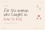 Saya — A Script for Tender Moments, a Handwritten Font by Lettra Studio (Thumbnail 9 of 19)