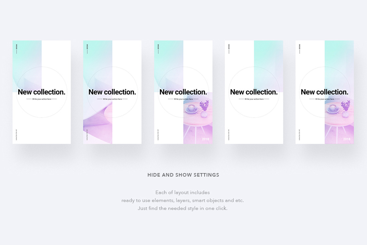 BRONX Light Instagram Stories Pack, a Social Media Template by Presentations Studio (Photo 5 of 11)