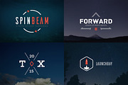10 Futuristic Logos Pack, a Branding & Logo Template by fortyfive (Thumbnail 3 of 7)
