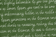 Abjoccy Script Fonts, a Script Font by mahstudios (Thumbnail 10 of 14)