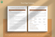 ATS Friendly Resume Template, a Resume Template by CreativeLandStudio (Thumbnail 3 of 10)