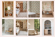 Smart Object Wallpaper Mockup Bundle, a Household Mockup by ItsFreakinMockups (Thumbnail 5 of 7)