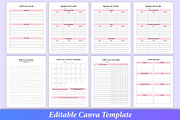 Ultimate ADHD Self-Care Planner, a Stationery Template by Mustafiz (Thumbnail 7 of 8)