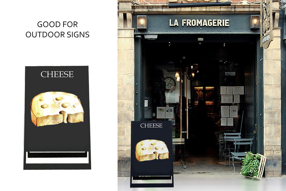 Swiss Cheese Illustrations, a Food Illustration by wedraw (Photo 4 of 4)