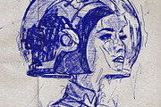 Realistic Pen Sketch Creator, an Action Add-On by Amorjesu.com (Thumbnail 6 of 37)