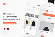 Nova - E commerence Mobile App Kit, an UI Kit Template by hellorizalahmadd (Thumbnail 2 of 7)