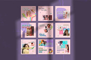 90's Vol1 Instagram | CANVA & PSD, a Social Media Template by Azruca (Thumbnail 2 of 9)