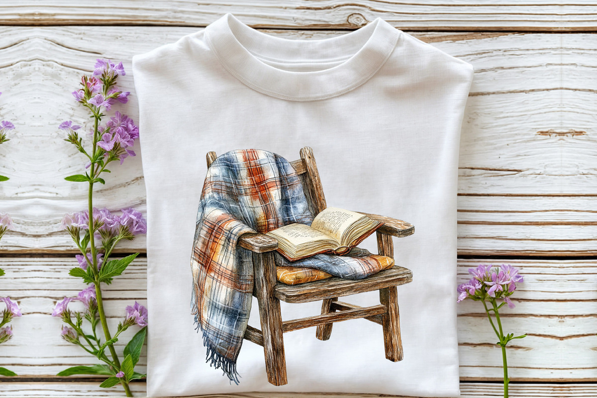 Watercolor Autumn Serenity Clipart, an Illustration by Rose Art (Photo 4 of 7)