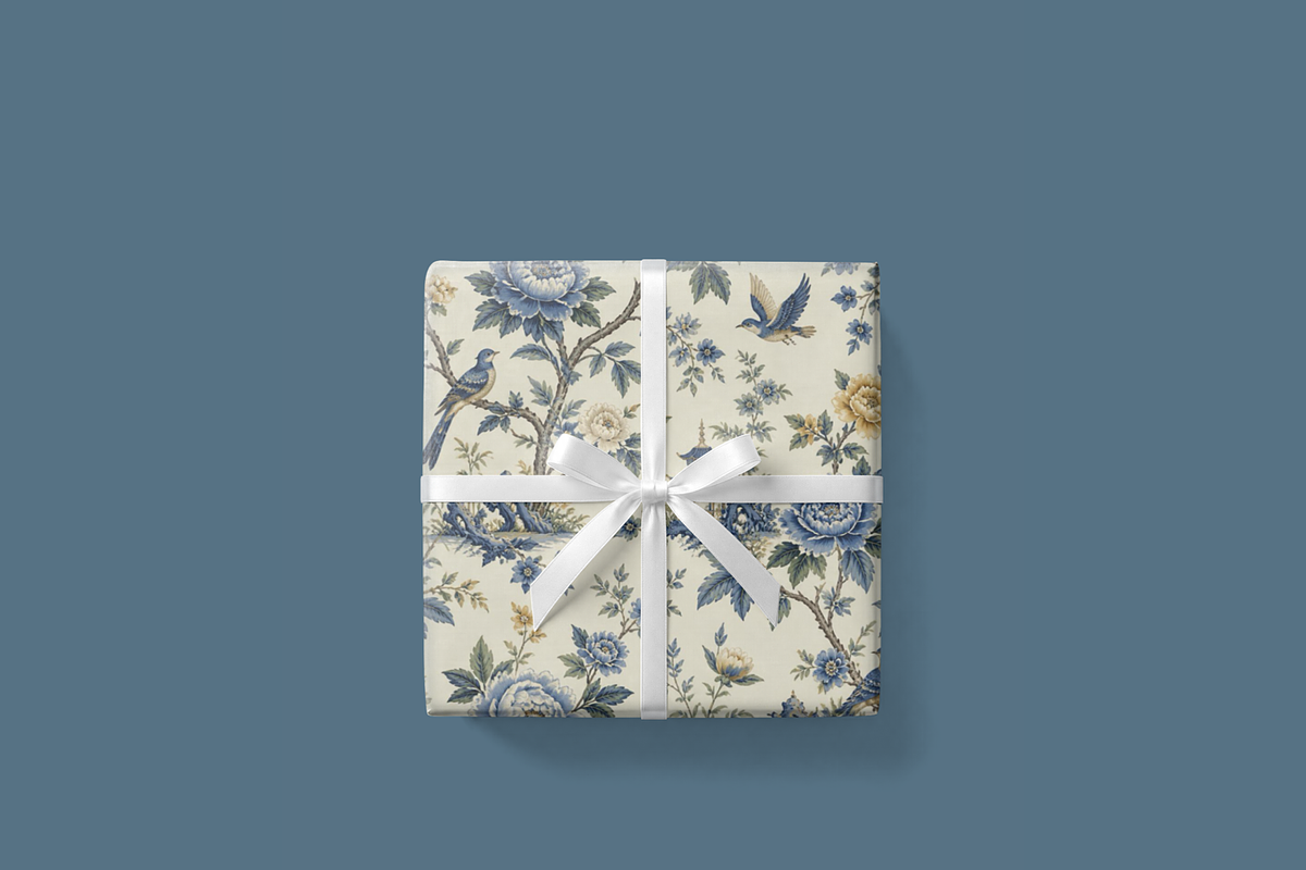 Blue Chinoiserie Seamless Pattern, a Pattern Graphic by elif (Photo 11 of 13)