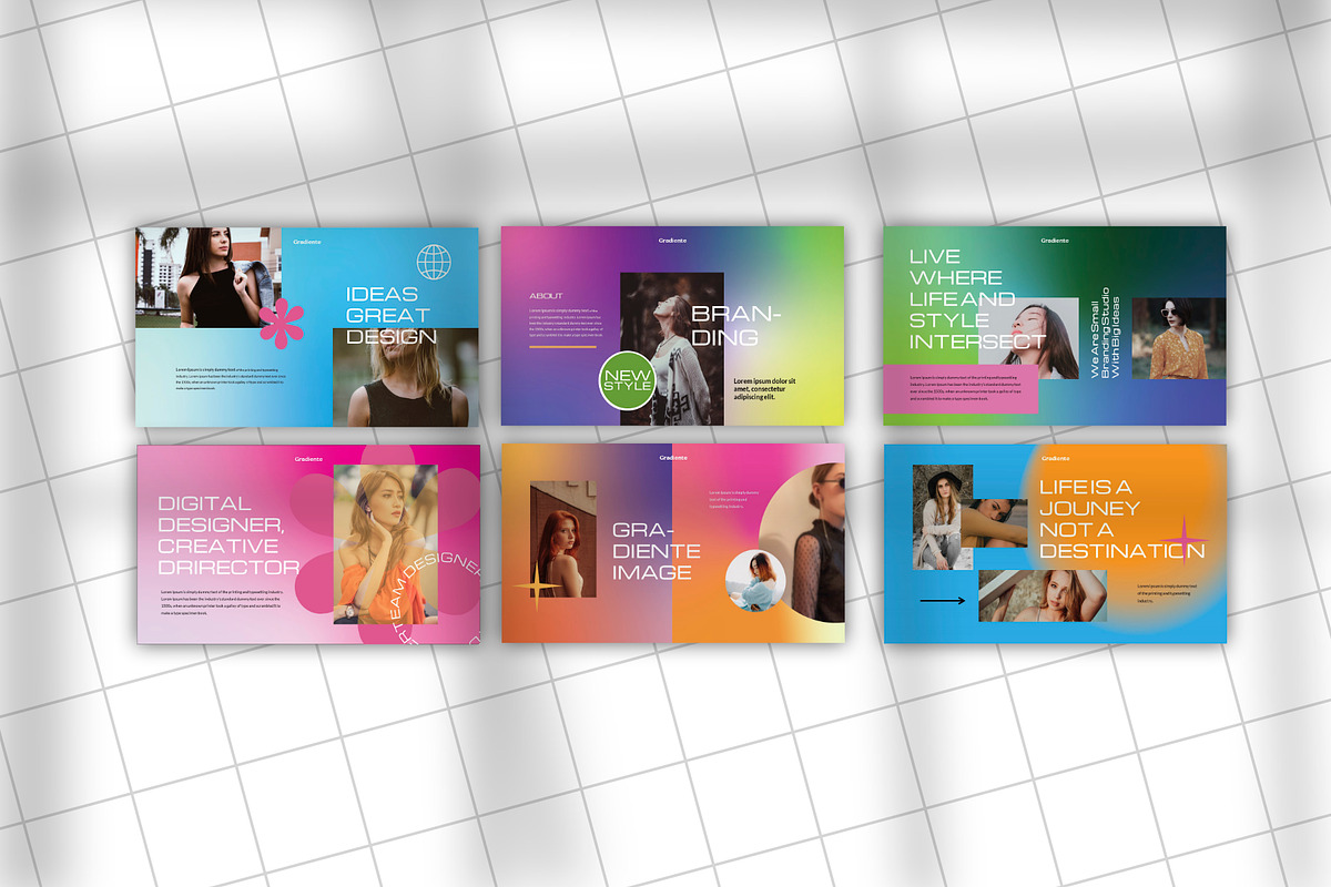 Gradiente Presentation Pack, a Presentation Template by Spesifikstd (Photo 9 of 12)