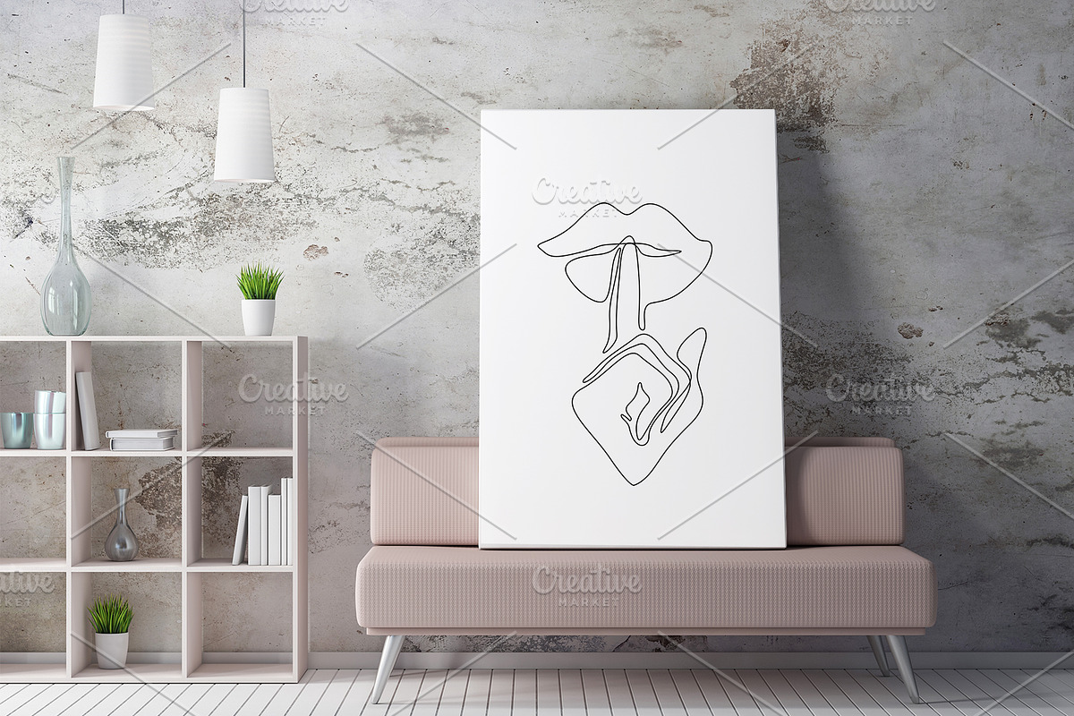 One Line Art Print, a Healthcare Illustration by Anastasiia_Dzhioeva (Photo 2 of 5)