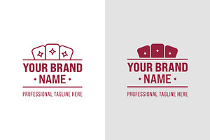 Trading Card Logo Template, a Branding & Logo Template by Pray Art Design Studio