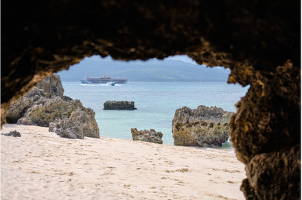 White beach of Boracay island. View, a Nature Photo by PhotoXab