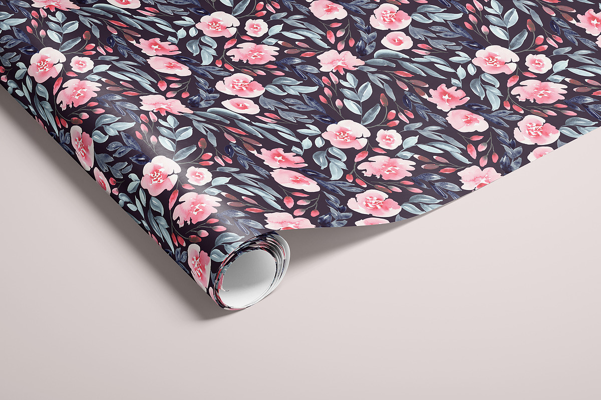 Pink, blue and purple, a Pattern Graphic by Anya-D (Photo 4 of 5)