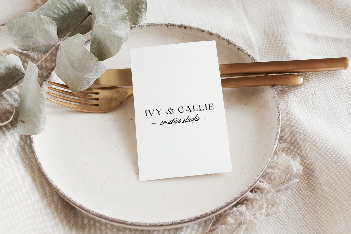 Canva Modern Aesthetic Logo Kit, a Branding & Logo Template by Forth and Wild (Photo 10 of 14)