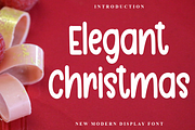 Elegant Christmas, a Serif Font by FreshTypeINK (Thumbnail 1 of 8)