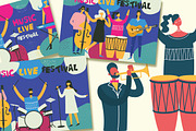 Music Bundle, a Person Illustration by Virinaflora (Thumbnail 4 of 5)