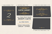 Fairytale Wedding Pack, an Invitation Template by Every Tuesday (Thumbnail 5 of 5)