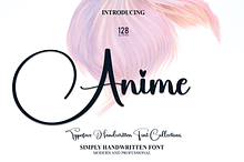 Anime | Script Font