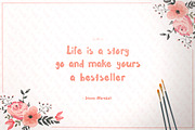 Waterlily Typeface, a Font by Lollipop Hand Drawn (Thumbnail 2 of 6)