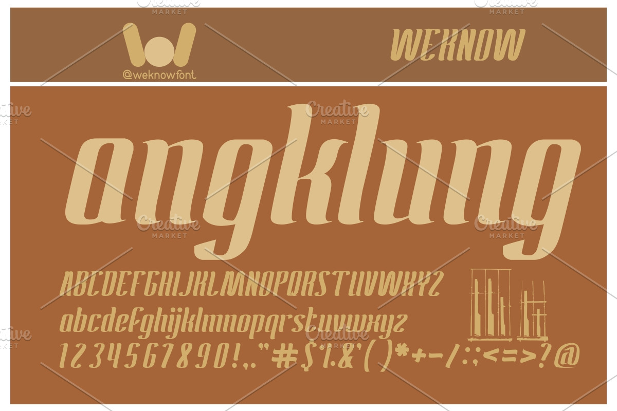 antelope run font preview 2