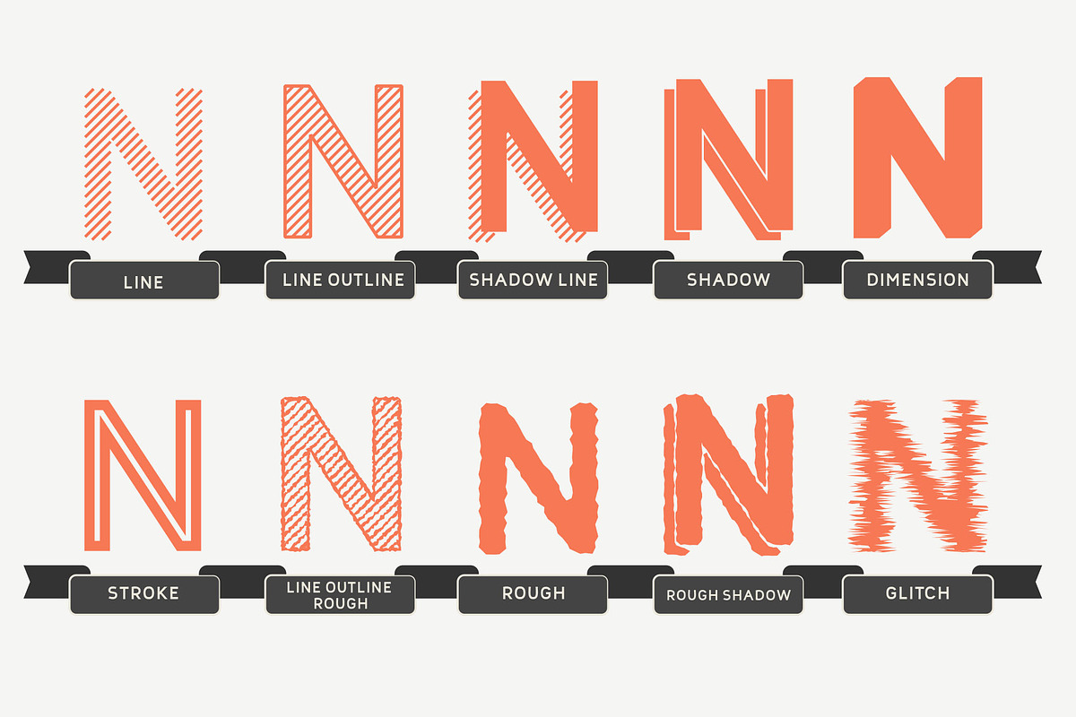 Nora Art, a Sans Serif Font by vve.design (Photo 2 of 11)