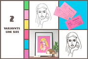 FACES part I FEMALE, a Person Illustration by statica (Thumbnail 5 of 12)