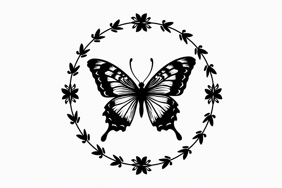 Nature Butterfly Vector Bundle, an Illustration by yasushie (Photo 9 of 9)