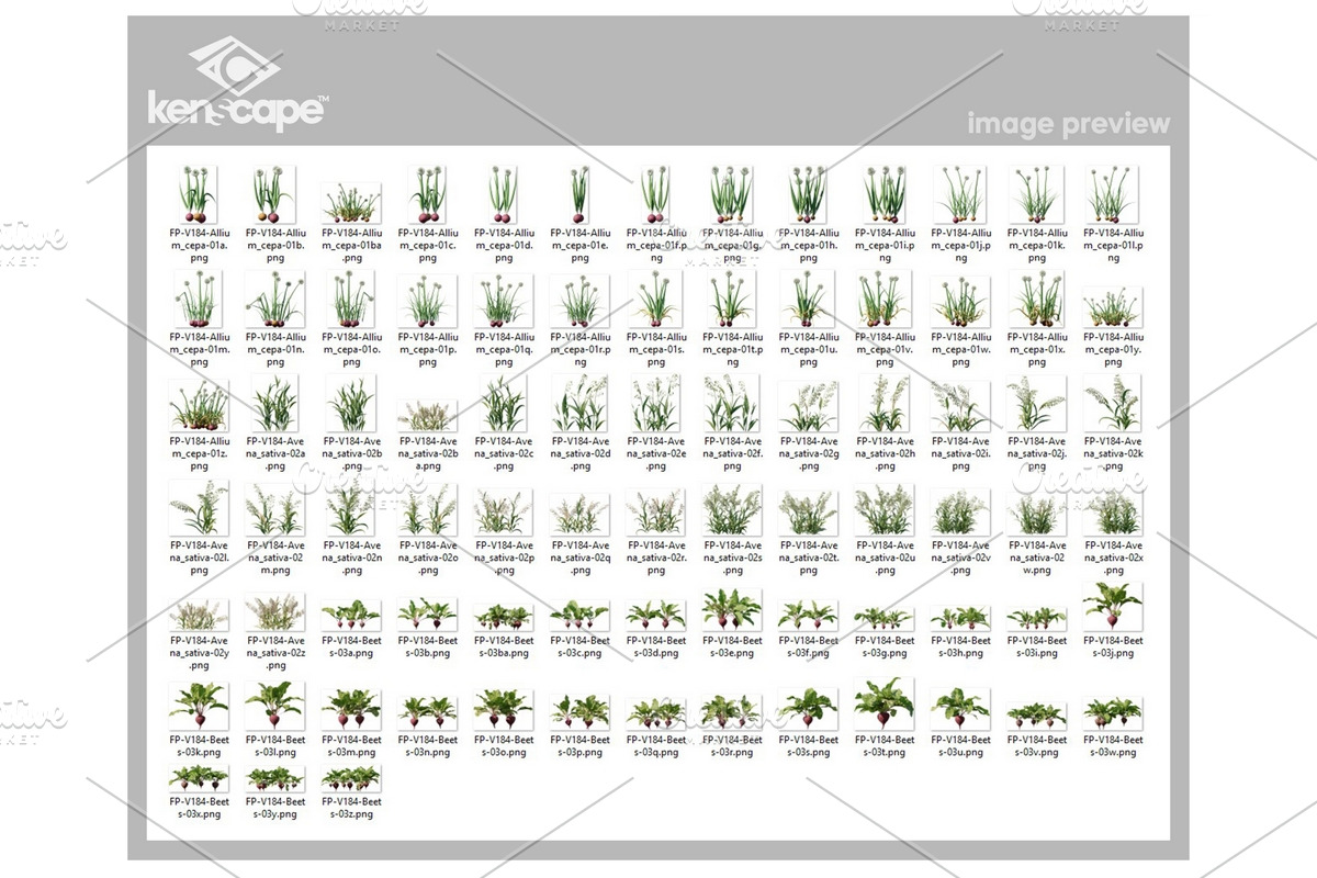 81 Farm Plants Photo Overlays, a Nature Photo by KenScape (Photo 3 of 3)