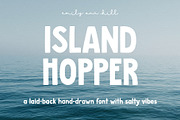 Island Hopper by Emily Ann Hill, a Handwritten Font by Emily Ann Hill Type Co. (Thumbnail 1 of 4)