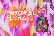 Tropical floral patterns set, a Pattern Graphic by emeraldthue (Thumbnail 26 of 28)