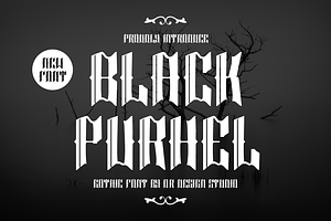 Black Purhel - Medieval Font