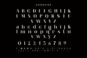 Arasyi Modern Ligature Serif Typefac