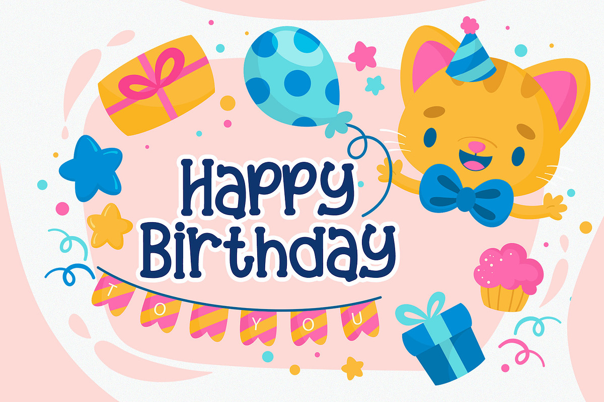 Super Kids - Playful Display Font preview 2