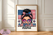 American Mama 4th of July PNG, an Illustration by Daily.Designs (Thumbnail 4 of 5)