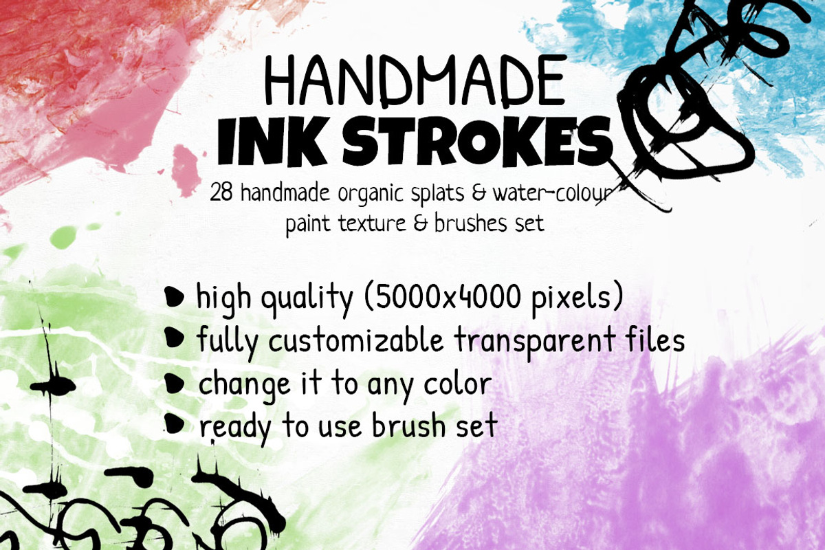 Handmade INK STROKES Full Pack preview 2