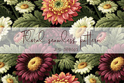 Vintage floral patterns a seamless, a Pattern Graphic by AlexZeL (Thumbnail 1 of 9)