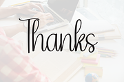 Monday | Script Font, a Handwritten Font by Scratchones (Thumbnail 8 of 8)