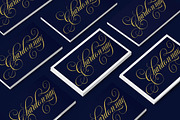 Chardonnay Script, a Script Font by Has_rizal (Thumbnail 6 of 11)