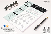 Marketing Resume CV for Word & Pages, a Resume Template by HIRED Design Studio (Thumbnail 6 of 11)