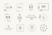 Minimal Flowers Logo Bundle, a Branding & Logo Template by Anatartan Design (Thumbnail 11 of 12)