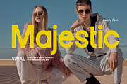 Majestic Font, a Sans Serif Font by Creative_Graphic (Thumbnail 3 of 5)