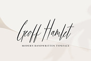 Geoff Hamlet, a Handwritten Font by HaKi Studio (Thumbnail 1 of 5)