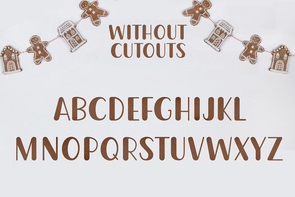 Christmas Cookie Cutters Font, a Handwritten Font by Stacy's Digital Designs (Photo 3 of 8)