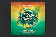 Summer Flyer Template, a Flyer Template by Tarommir (Thumbnail 2 of 4)