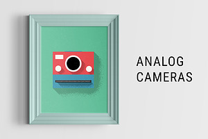 Analog Cameras Illustration