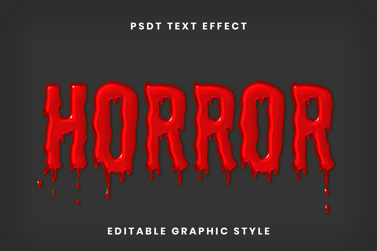 Bloody Drip Text Effect