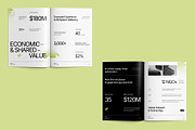 Minimalist Impact Report Template, a Brochure Template by fakhroo (Thumbnail 7 of 9)