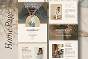 Squarespace Minimal Coach Website, a Squarespace Template by Solana Creative Co. (Thumbnail 1 of 11)
