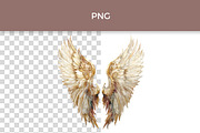 Mystical Wings Clipart Bundle, an Animal Illustration by InkyQueenArt (Thumbnail 2 of 5)